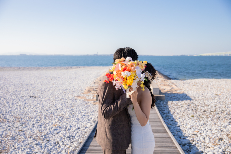 ロマンチックに♪マーブルビーチでのロケーションプラン♡