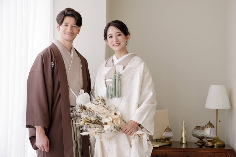こだわりの白無垢での撮影はいかがですか？