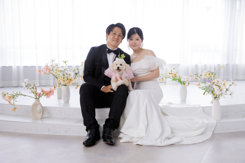 【ペットプラン♪】ご家族のわんちゃん猫ちゃんと一緒に写真を撮ろう☺︎♡