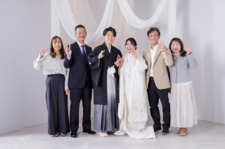 ご家族も一緒に撮影☆仲良しファミリーフォト