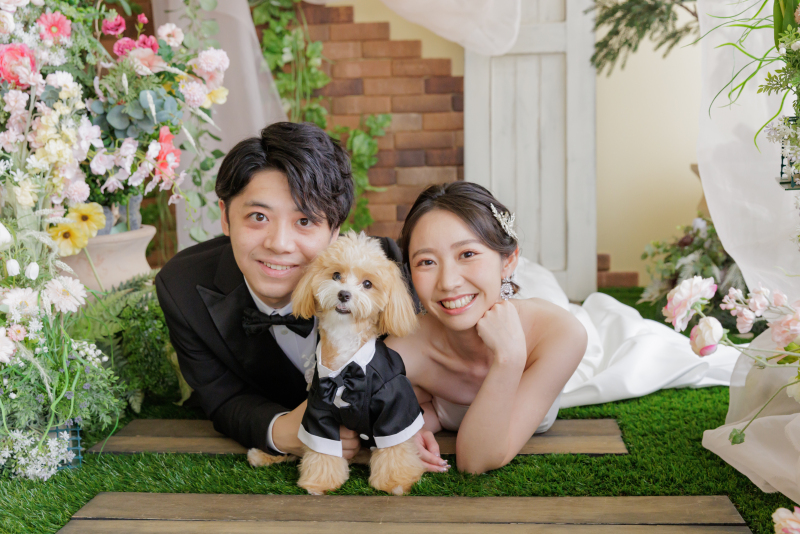 【ペットプラン♪】ご家族のわんちゃん猫ちゃんと一緒に写真を撮ろう☺︎♡