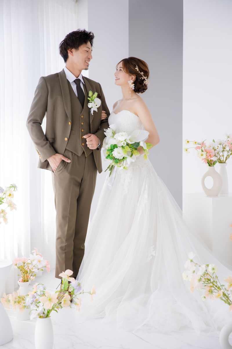 【ルクスの魅力】スタジオ撮影は貸切！おふたりの空間で撮影ができるスタジオです♡