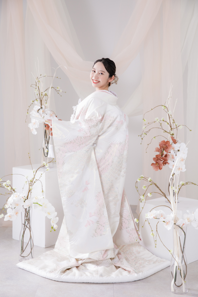 新婦ソロショットを可愛らしく♡