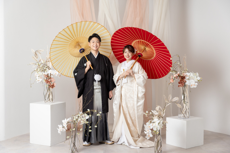 【洋装も和装も組み合わせ自由!】スタジオ3着プラン 145,000円