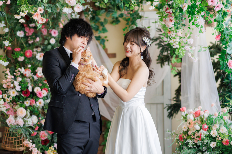 【ペットプラン♪】ご家族のわんちゃん猫ちゃんと一緒に写真を撮ろう☺︎♡