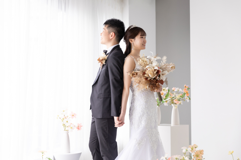 11月末までのご成約限定⭐︎和装洋装スタジオ撮影¥98,000♪