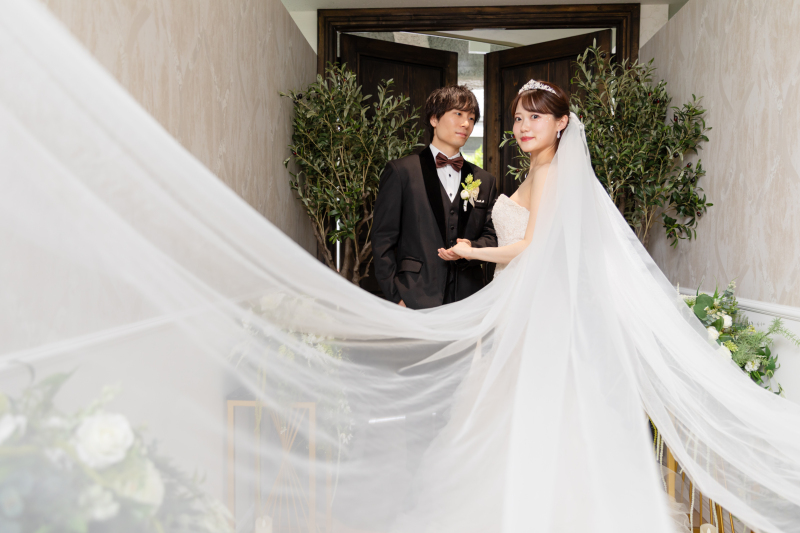 【撮影アイテムのご紹介！】お写真の雰囲気を一気に変えてくれるベール♡