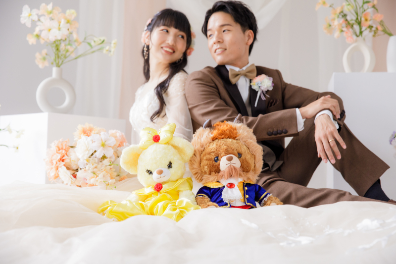 新婦様のドレスを使って♡