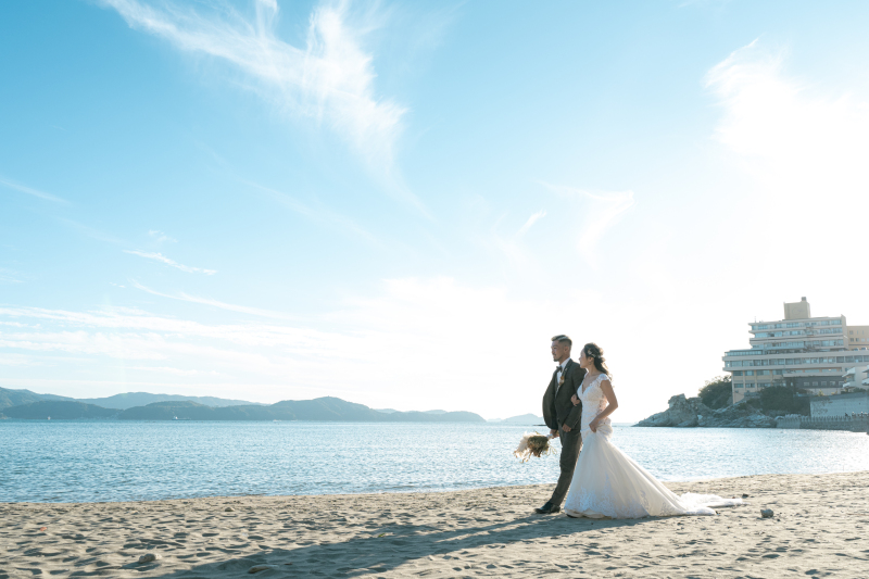 和歌山の海で撮るフォトジェニックな撮影を♪