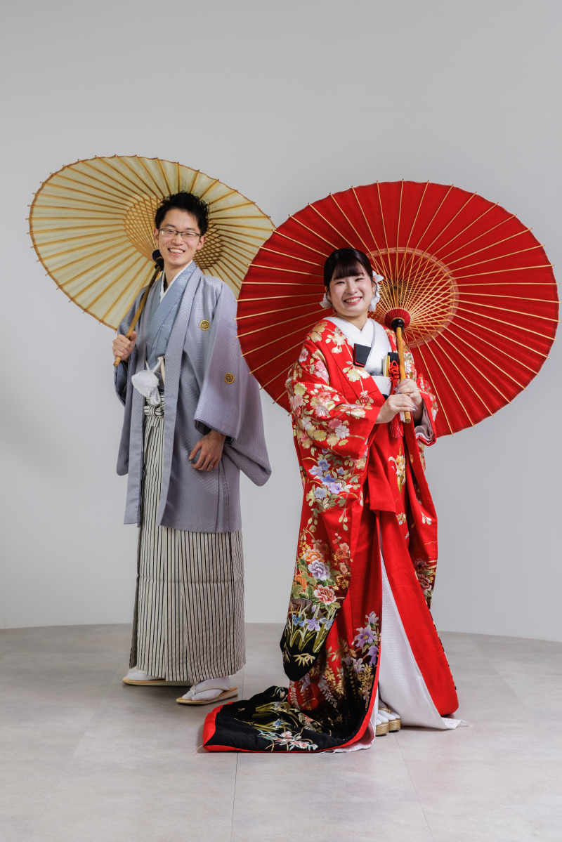 【5月末までの撮影限定】和装＋洋装スタジオ撮影 196,000円&rarr;98,000円