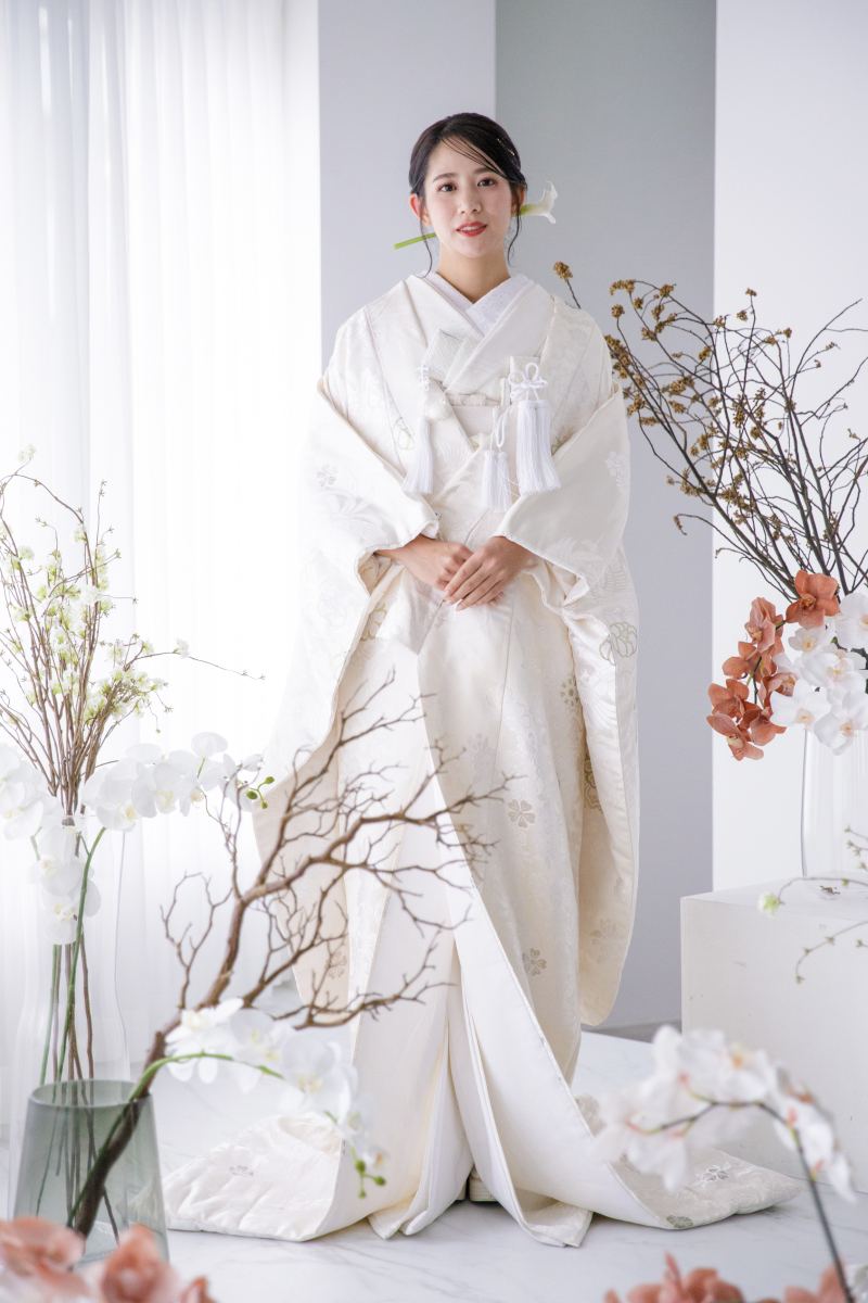 こだわりの白無垢での撮影はいかがですか？