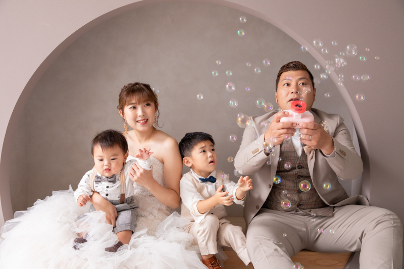 家族みんなで思い出に残るお写真を!!