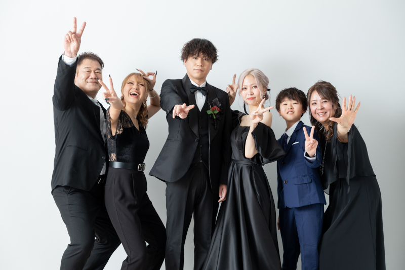 ご家族様との写真撮影も可能です!