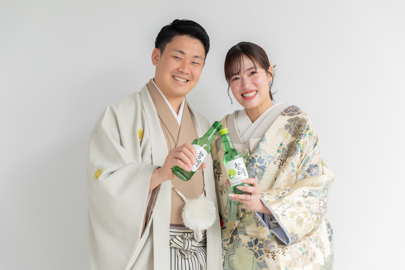 【白無垢も色打掛も着れる！】和装2点スタジオ撮影 120,000円