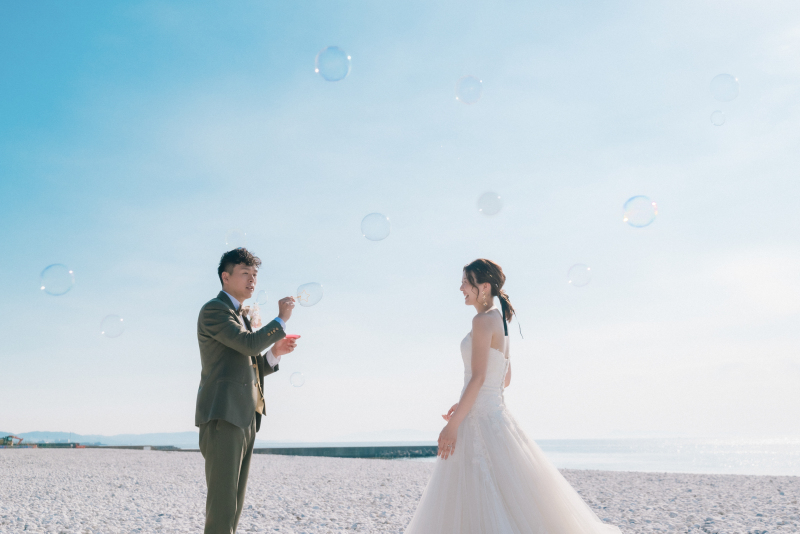 【マーブルビーチがやっぱり人気♪】&yen;145,000で叶うロマンティックな撮影を！