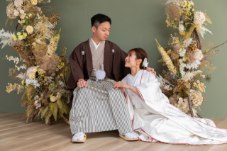 【5月に撮影の方限定】和装洋装スタジオプラン2着目衣装料金50%OFF☺︎♡