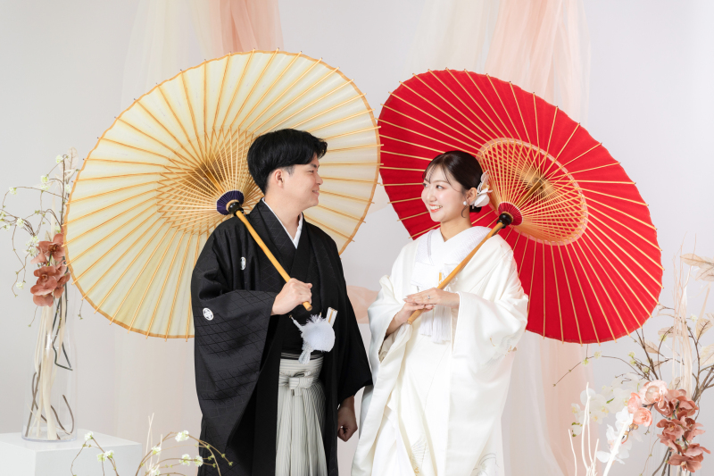 【お得プランのご紹介☆】和装＋洋装スタジオ撮影 196,000円→98,000円