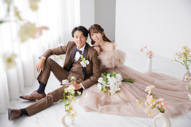 新婦様のドレスを使って♡