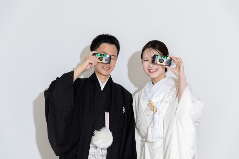【白無垢も色打掛も着れる!】和装2点スタジオ撮影 120,000円