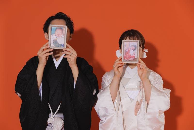 【白無垢も色打掛も着れる!】和装2点スタジオ撮影 120,000円