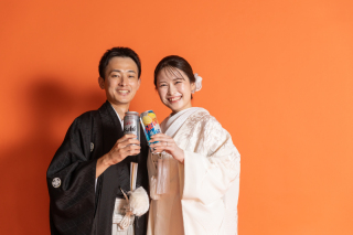 2人のオリジナルウェディング撮影♪