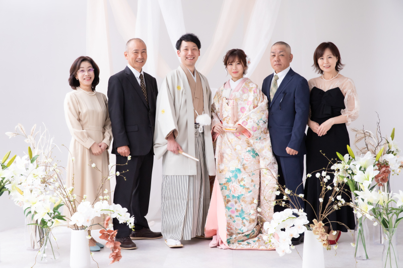 ご家族様との写真撮影も可能です!