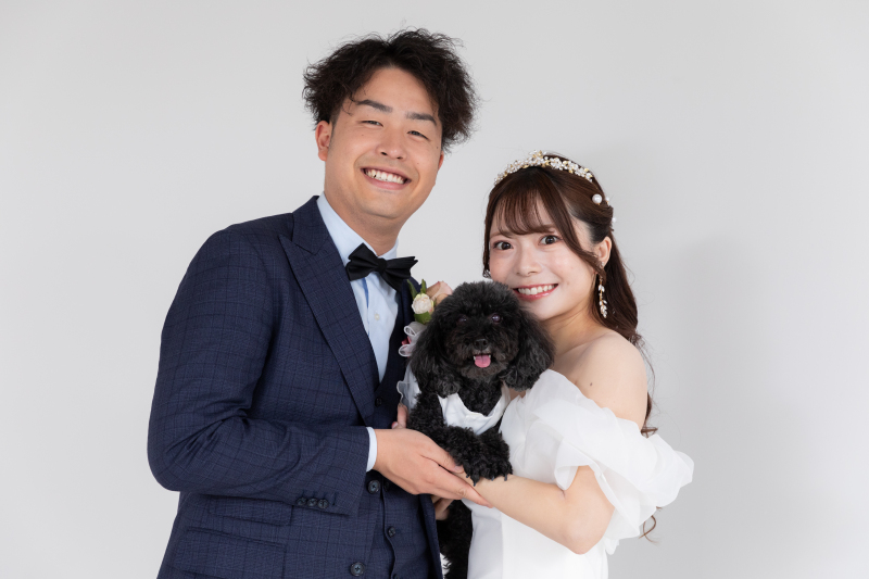 大切な家族と♡ペットと一緒に撮影できるプラン♪