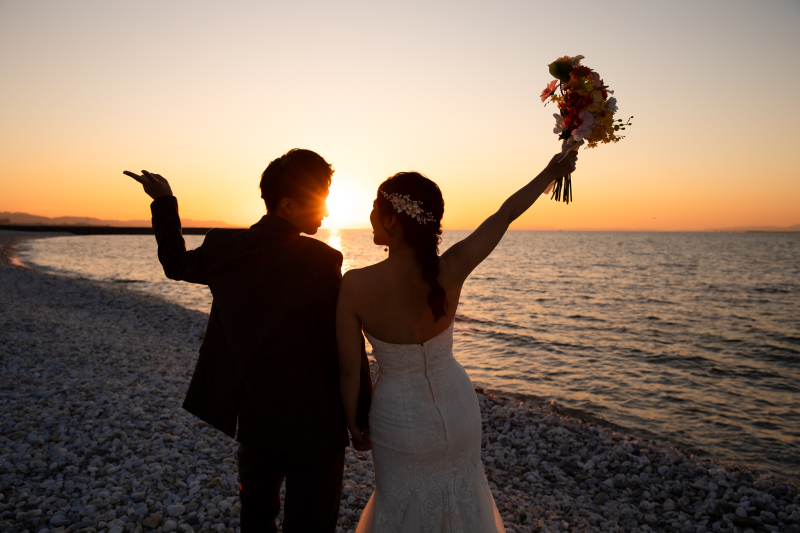 ロマンチックに♪マーブルビーチでのロケーションプラン♡