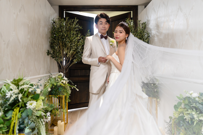 【撮影アイテムのご紹介！】お写真の雰囲気を一気に変えてくれるベール♡
