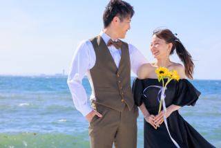 大阪で夢のビーチ撮影☺︎♡