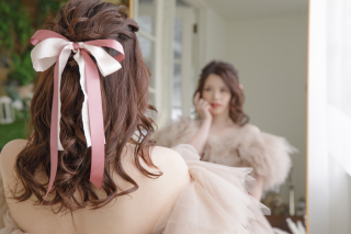 洋装ヘアスタイル集♡