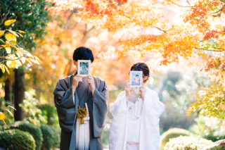 秋の紅葉ロケーション撮影♪