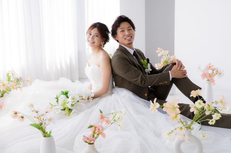 【ルクスの魅力】スタジオ撮影は貸切！おふたりの空間で撮影ができるスタジオです♡