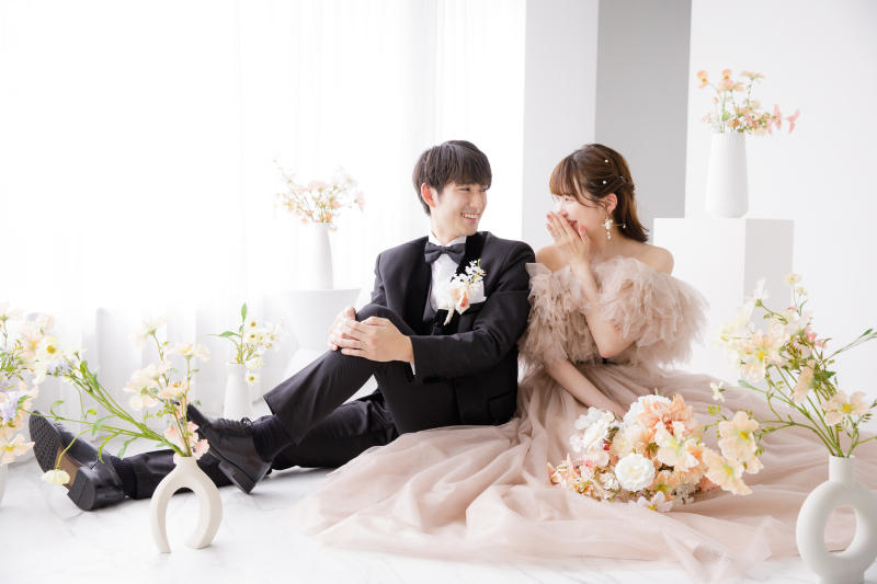 【お衣装3着★スタジオ撮影プラン☆】洋装も和装も組み合わせ自由♪