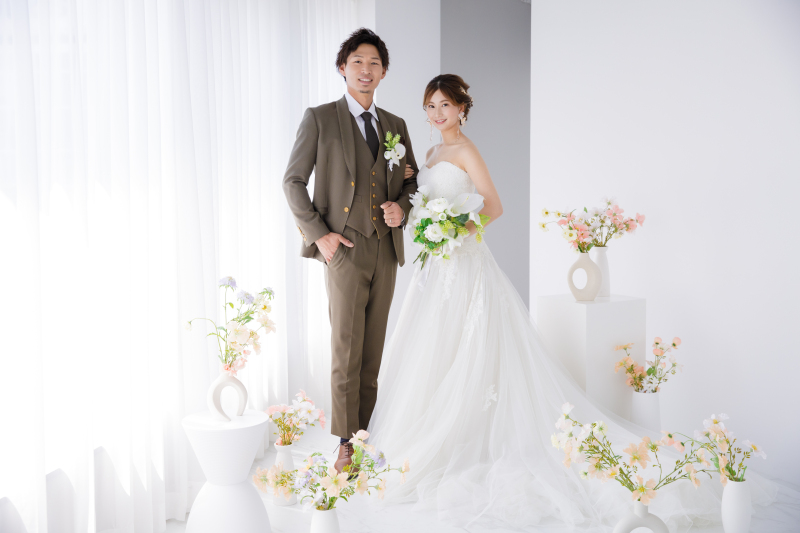 【ルクスの魅力】スタジオ撮影は貸切！おふたりの空間で撮影ができるスタジオです♡