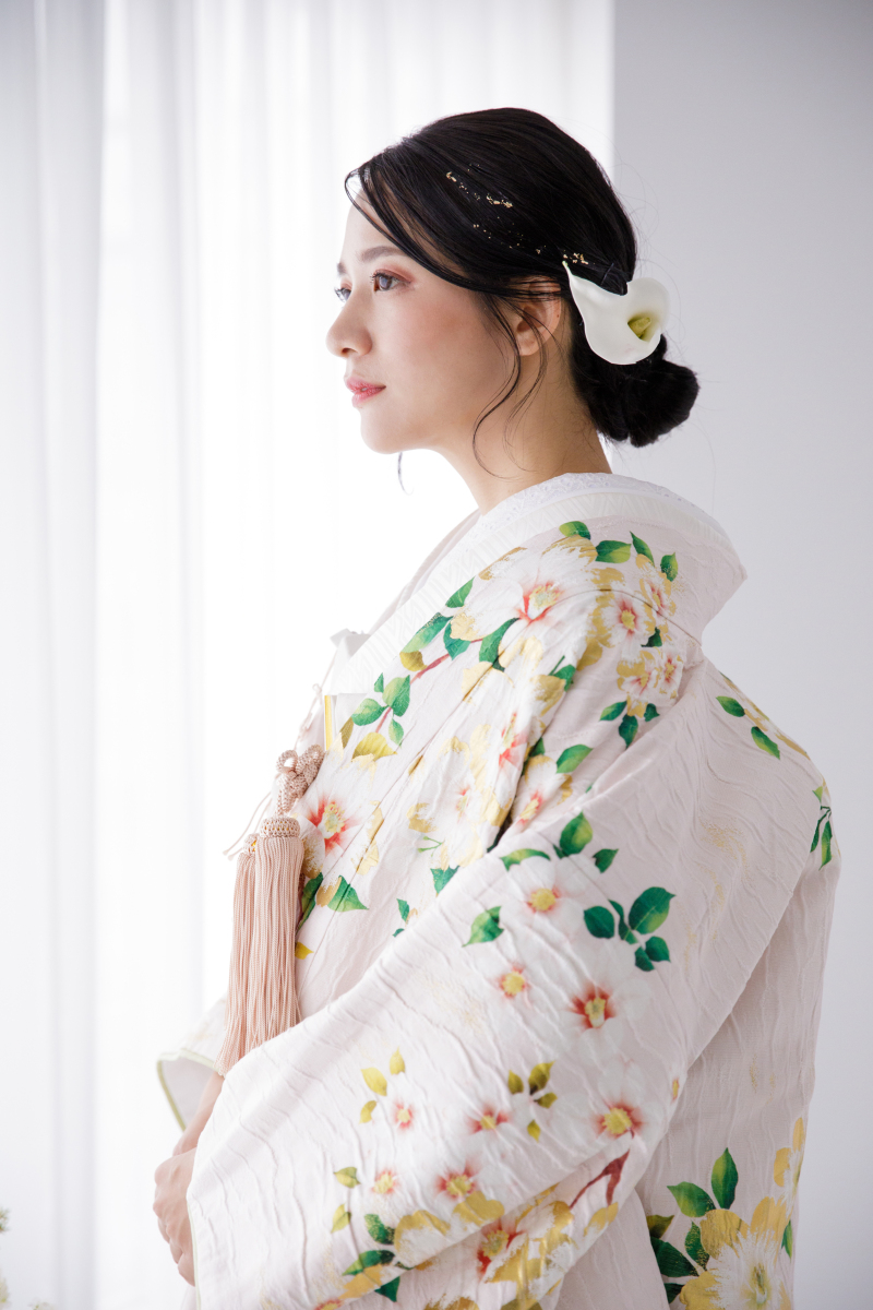 こだわりの和装ヘアスタイル♪