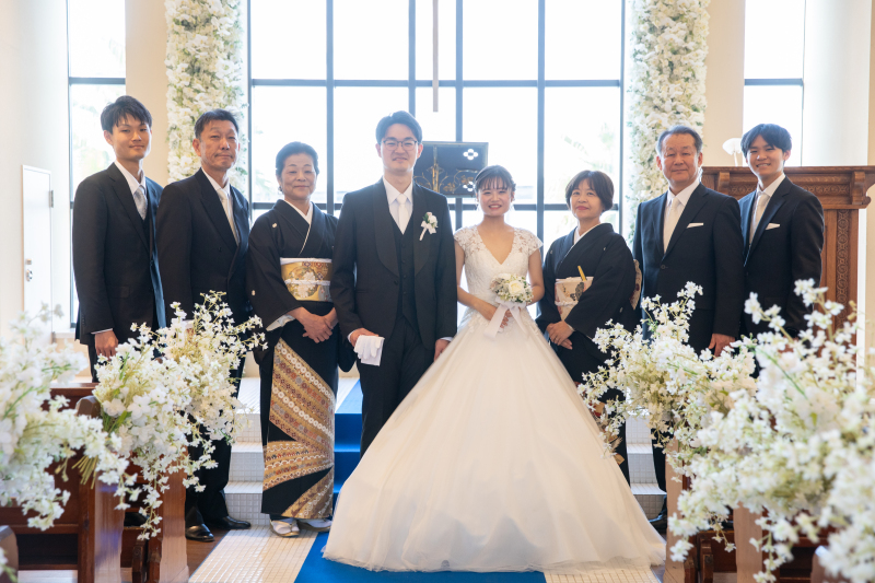 ご家族様との写真撮影も可能です!