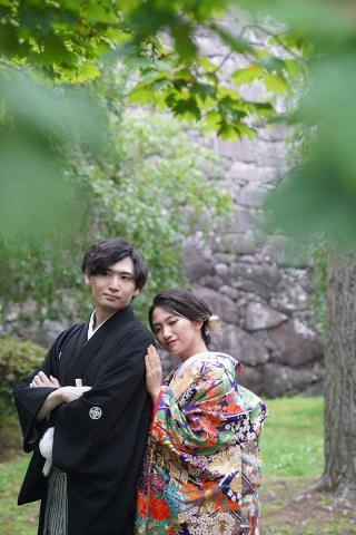和装でのフォトウェディング♡