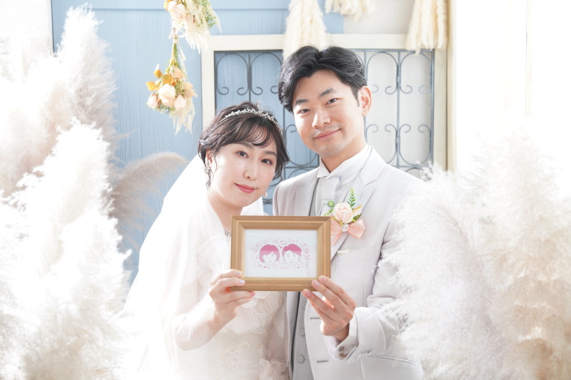 お持込み小物でお二人だけのオリジナルフォトウェディング♡