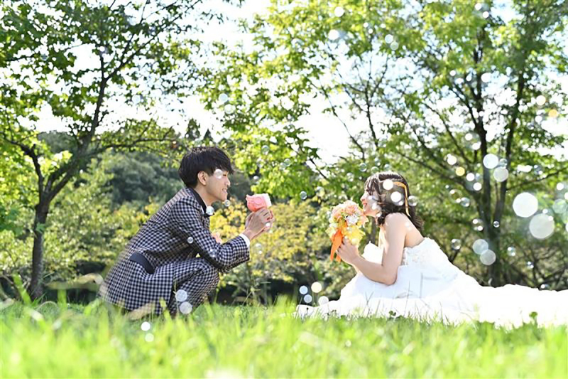 キラキラ輝く緑の中で。今だけの豪華特典付キャンペーン♪