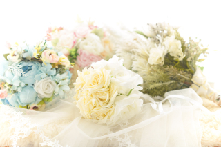花嫁様に欠かせないアイテム「ブーケ」