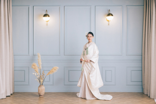 透明感のある「白無垢」