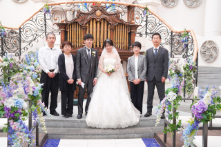 ファミリーフォトウェディング