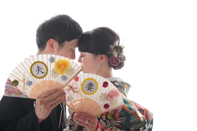 お持込み小物でお二人だけのオリジナルフォトウェディング