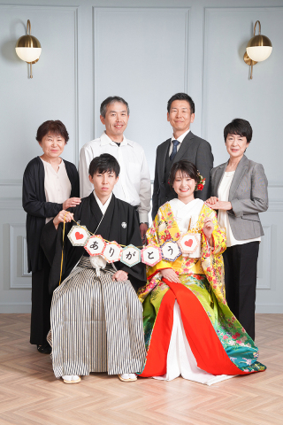 ご家族でフォトウェディング