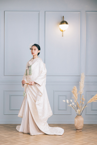 透明感のある「白無垢」