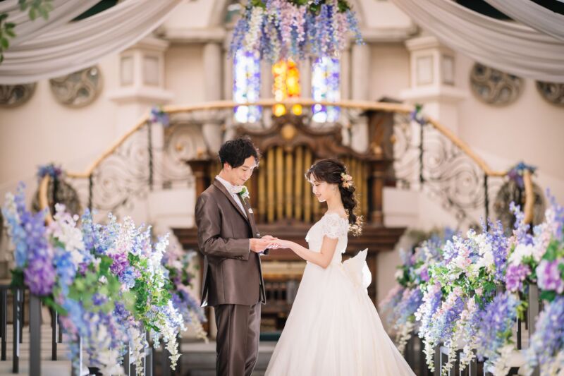 チャペル貸切でのロケーション撮影はいかがですか♡