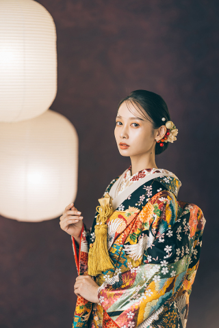 和装花嫁さんのトレンドメーク