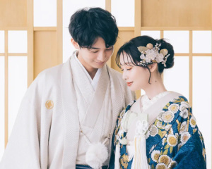 和モダンに華やぐフォトウェディング