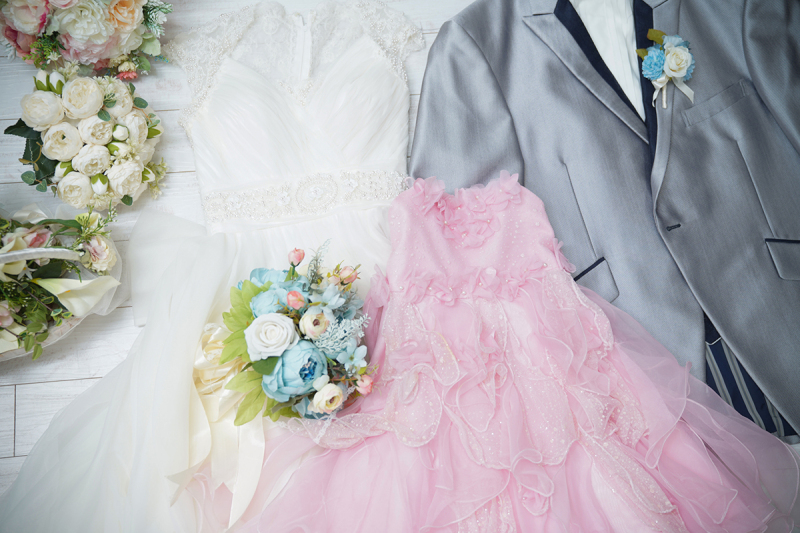 お子さんも一緒に!パパ&ママフォトウェディング